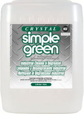 Simple Green 19005 Crystal Industrial Cleaner/Degreaser, 5 Gallon Pail (Pack of 5)