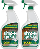 Simple Green Multi-Surface Floor Care - Cleans Hardwood, Vinyl, Laminate, Tile, Concrete and Other Wood - pH Neutral Floor Cleaner 32oz (Pack of 2)