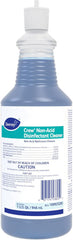 CREW Diversey 100925283 Neutral Non-Acid Bowl & Bathroom Disinfectant, 32 oz Squeeze Bottle, 12/CT