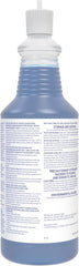 CREW Diversey 100925283 Neutral Non-Acid Bowl & Bathroom Disinfectant, 32 oz Squeeze Bottle, 12/CT