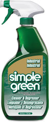Simple Green Industrial Cleaner And Degreaser, Concentrated, 24 Oz Spray Bottle, 12/carton