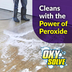 Simple Green Oxy Solve Concrete and Driveway Pressure Washer Cleaner, Purple, Unscented, 128 Fl.Oz
