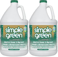 Simple Green Industrial Cleaner and Degreaser, 128 Oz. (13005), (Pack of 2)