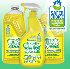 Simple Green All Purpose Cleaner Spray and Refill, Green, 3 Piece Set, 1 Count (Lemon)