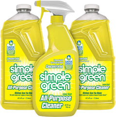 Simple Green All Purpose Cleaner Spray and Refill, Green, 3 Piece Set, 1 Count (Lemon)